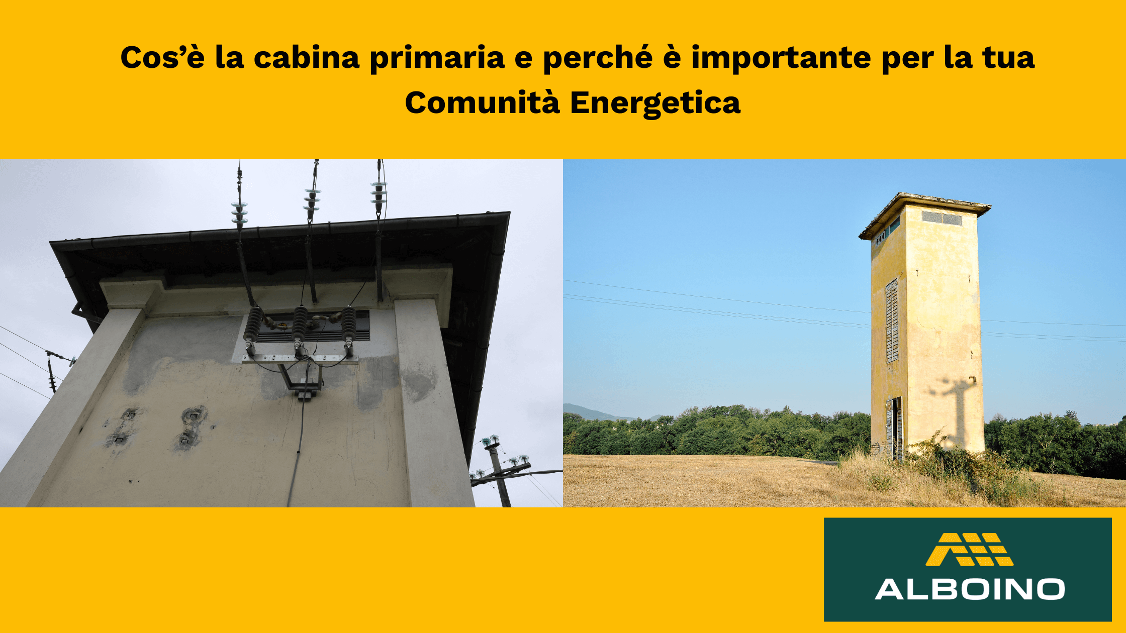Quando si parla di "stessa cabina primaria" in relazione alle Comunità Energetiche Rinnovabili